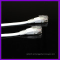 Alta qualidade muito flexível cat6 rj45 cabo de patch plano de rede